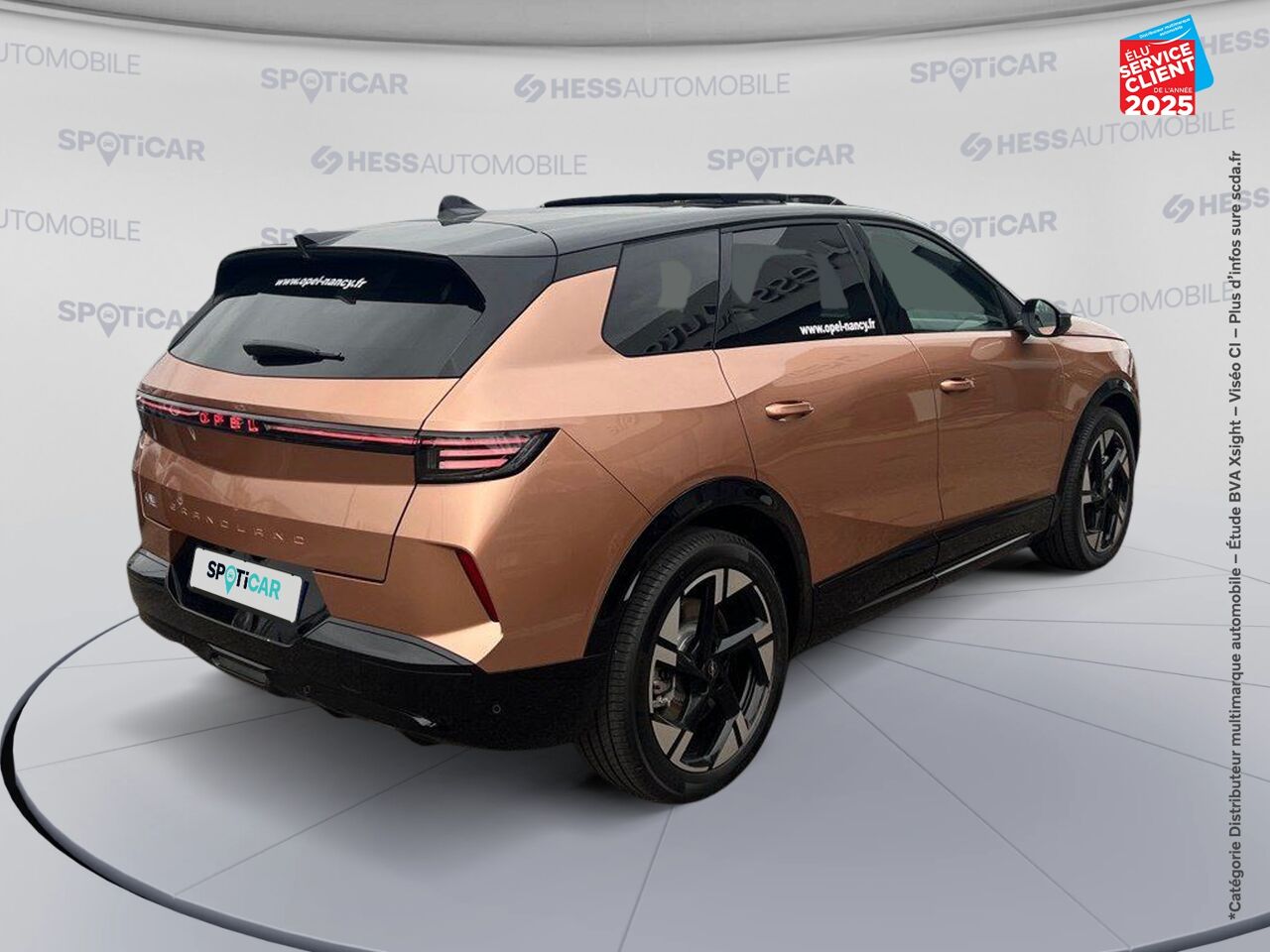 Véhicule d'occasion OPEL GRANDLAND ELECTRIC 213CH BATTERIE 73 KWH GS chez Opel Bar le Duc