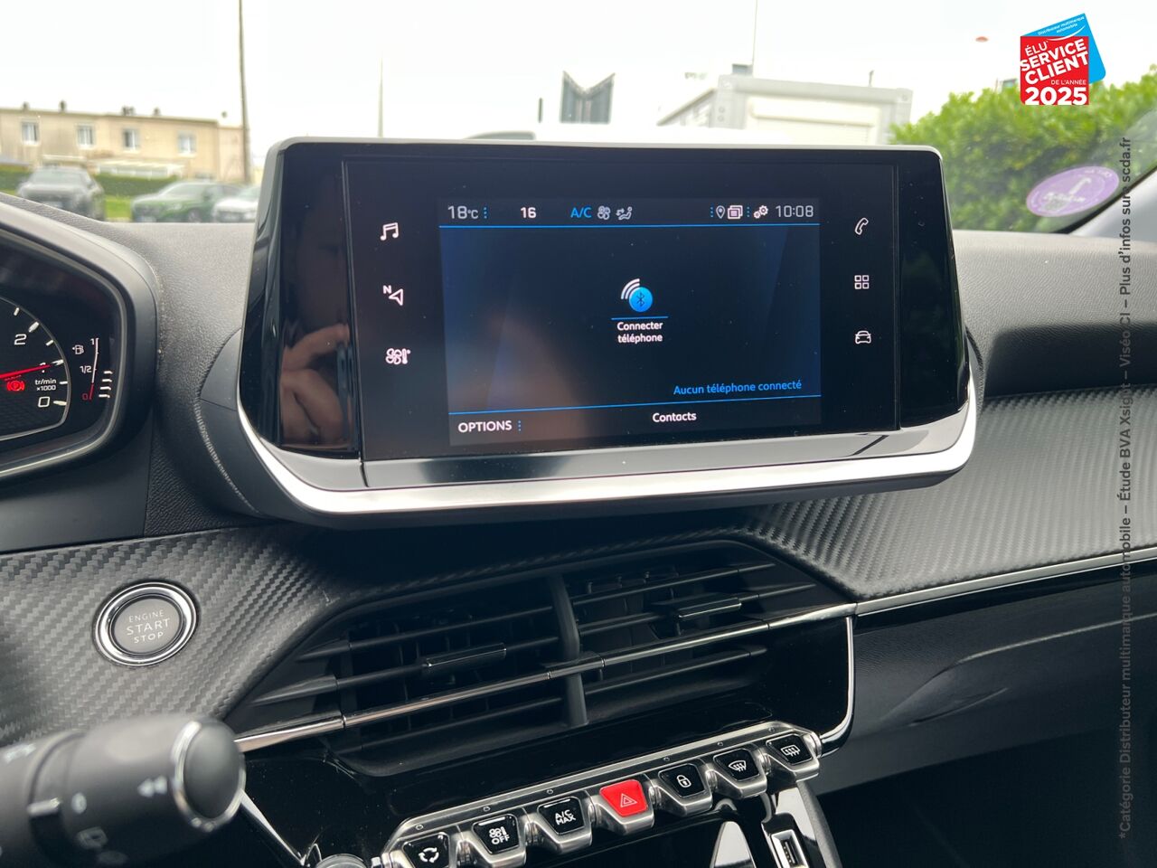 Véhicule d'occasion PEUGEOT 208 1.2 PURETECH 100CH SS ALLURE 118G chez Peugeot Hirson