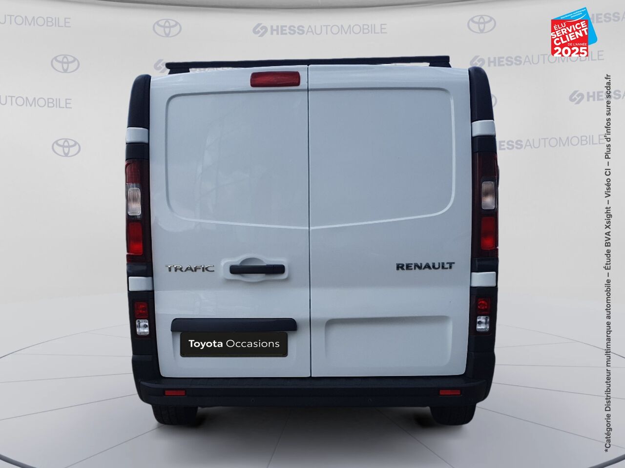 Véhicule d'occasion RENAULT TRAFIC FG L1H1 1000 1.6 DCI 120CH CONFORT EURO6 GPS chez Toyota Saint Dizier