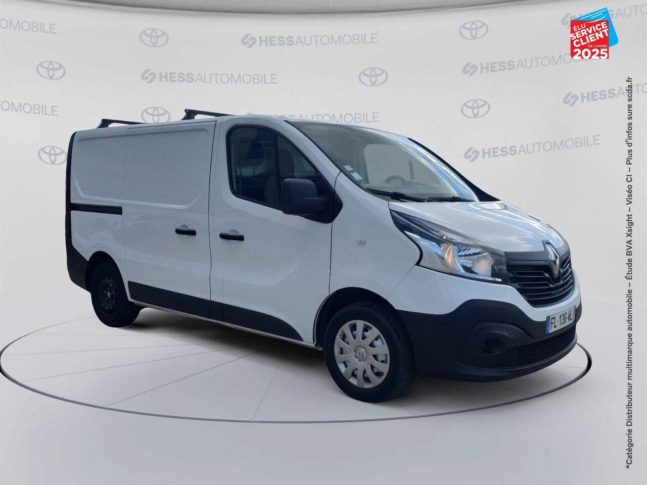Véhicule d'occasion RENAULT TRAFIC FG L1H1 1000 1.6 DCI 120CH CONFORT EURO6 GPS chez Toyota Saint Dizier