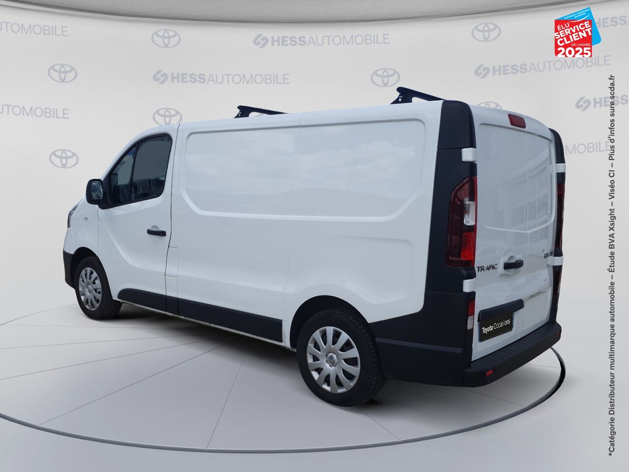 Véhicule d'occasion RENAULT TRAFIC FG L1H1 1000 1.6 DCI 120CH CONFORT EURO6 GPS chez Toyota Saint Dizier