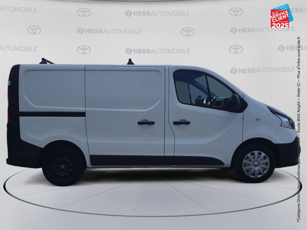 Véhicule d'occasion RENAULT TRAFIC FG L1H1 1000 1.6 DCI 120CH CONFORT EURO6 GPS chez Toyota Saint Dizier