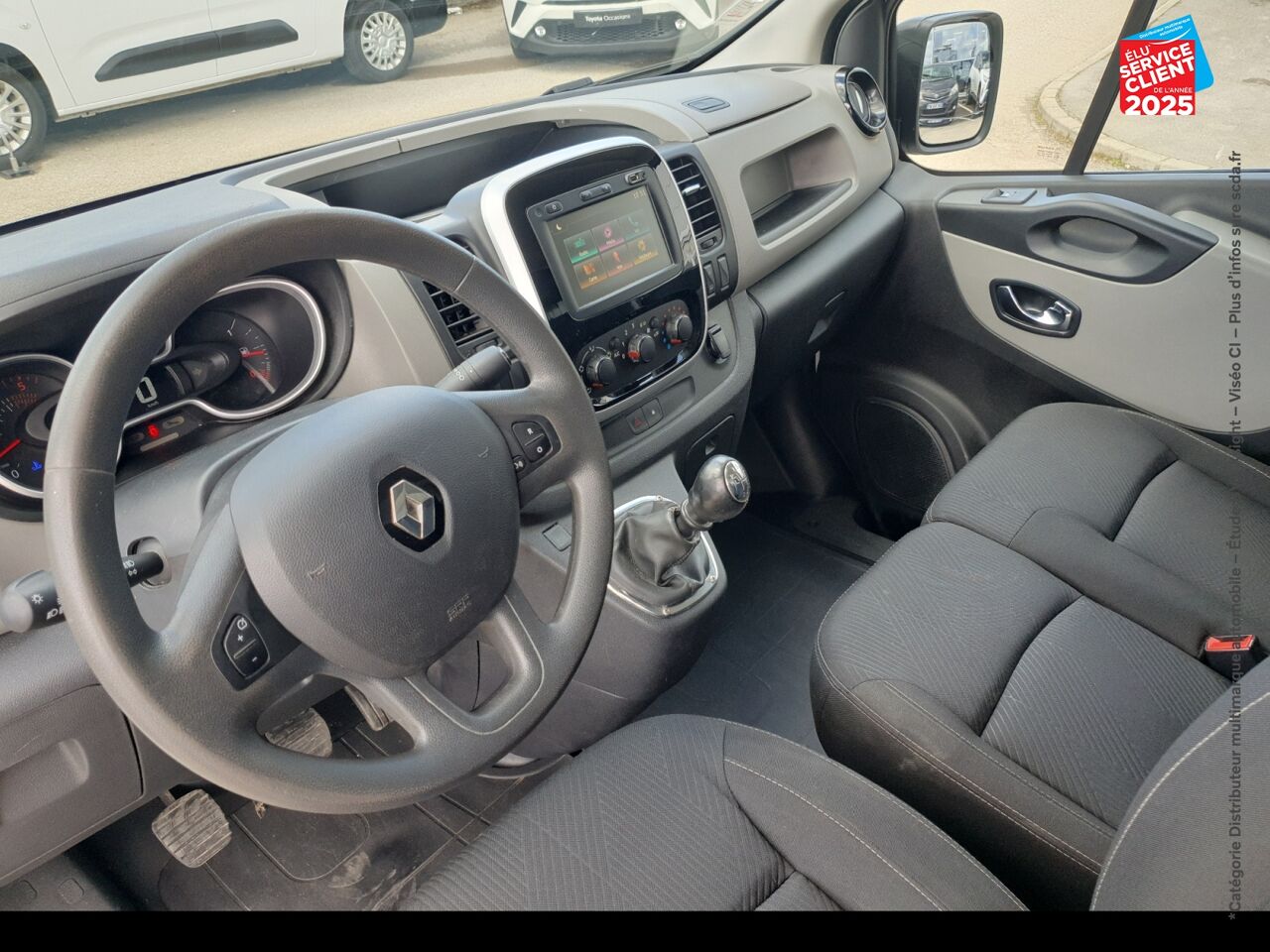 Véhicule d'occasion RENAULT TRAFIC FG L1H1 1000 1.6 DCI 120CH CONFORT EURO6 GPS chez Toyota Saint Dizier