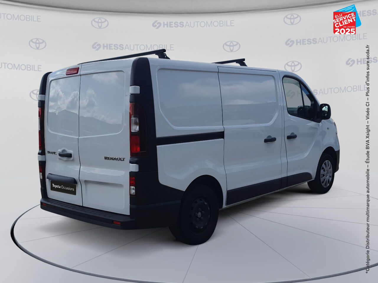 Véhicule d'occasion RENAULT TRAFIC FG L1H1 1000 1.6 DCI 120CH CONFORT EURO6 GPS chez Toyota Saint Dizier