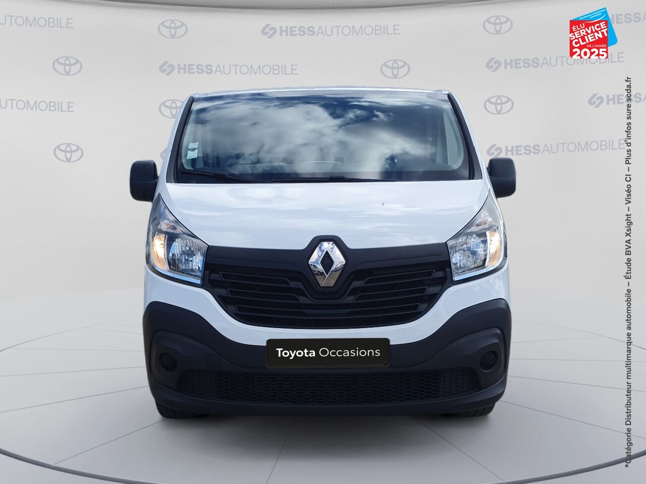 Véhicule d'occasion RENAULT TRAFIC FG L1H1 1000 1.6 DCI 120CH CONFORT EURO6 GPS chez Toyota Saint Dizier