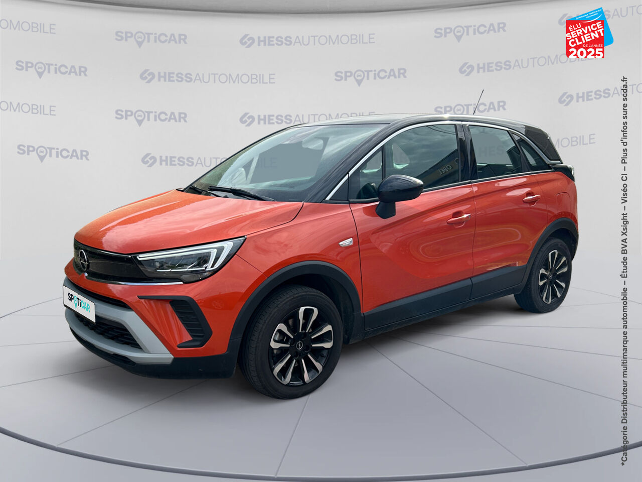 Véhicule d'occasion OPEL CROSSLAND 1.2 TURBO 130CH ELEGANCE BUSINESS BVA chez Renault Saint-Louis