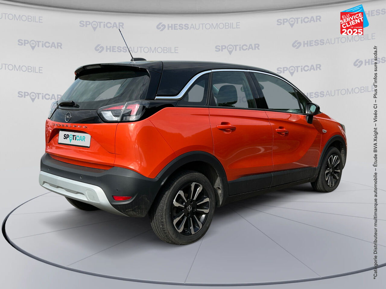 Véhicule d'occasion OPEL CROSSLAND 1.2 TURBO 130CH ELEGANCE BUSINESS BVA chez Renault Saint-Louis