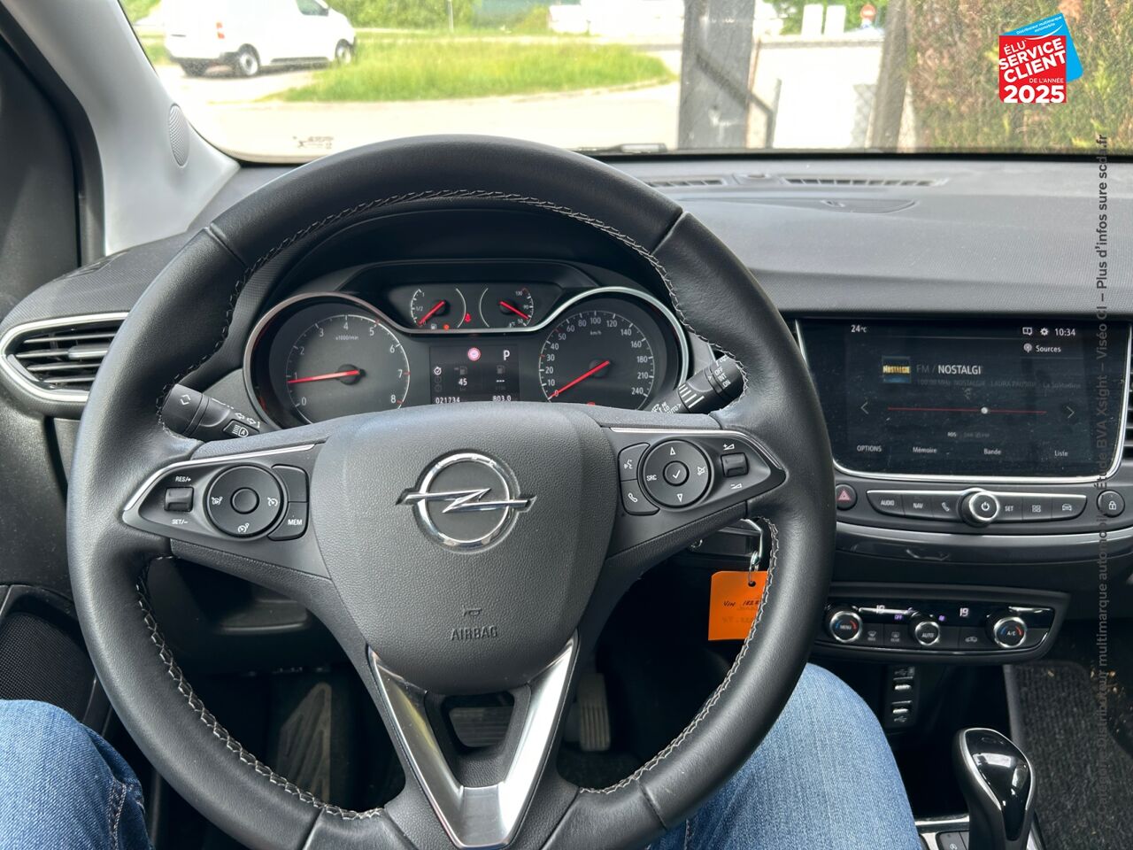 Véhicule d'occasion OPEL CROSSLAND 1.2 TURBO 130CH ELEGANCE BUSINESS BVA chez Renault Saint-Louis