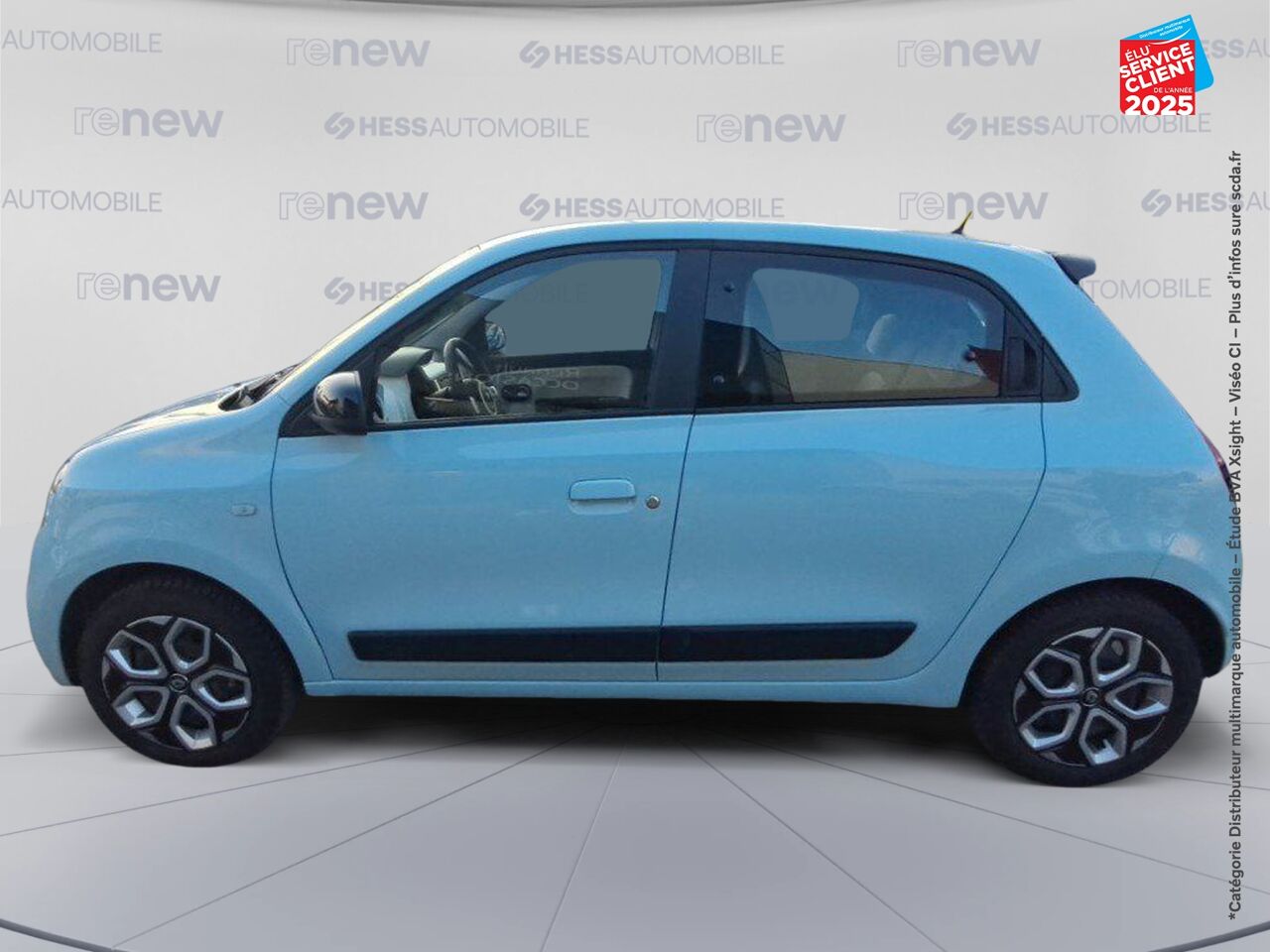 Véhicule d'occasion RENAULT TWINGO E-TECH ELECTRIC EQUILIBRE R80 ACHAT INTEGRAL chez Opel Thionville