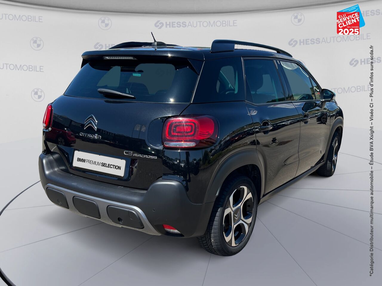 Véhicule d'occasion CITROEN C3 AIRCROSS PURETECH 110CH SS RIP CURL EAT6 E6.D-TEMP chez Nissan Strasbourg