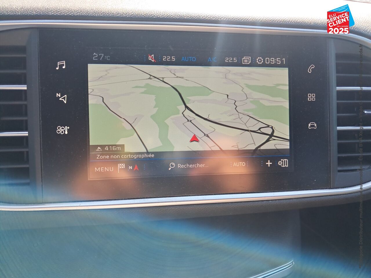 Véhicule d'occasion PEUGEOT 308 2.0 BLUEHDI 150CH S/S GT LINE EAT6 GPS CAMERA chez Renault Colmar