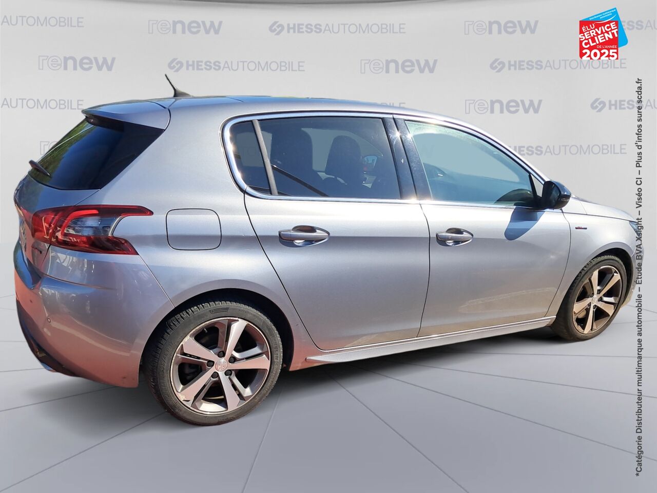 Véhicule d'occasion PEUGEOT 308 2.0 BLUEHDI 150CH S/S GT LINE EAT6 GPS CAMERA chez Renault Colmar