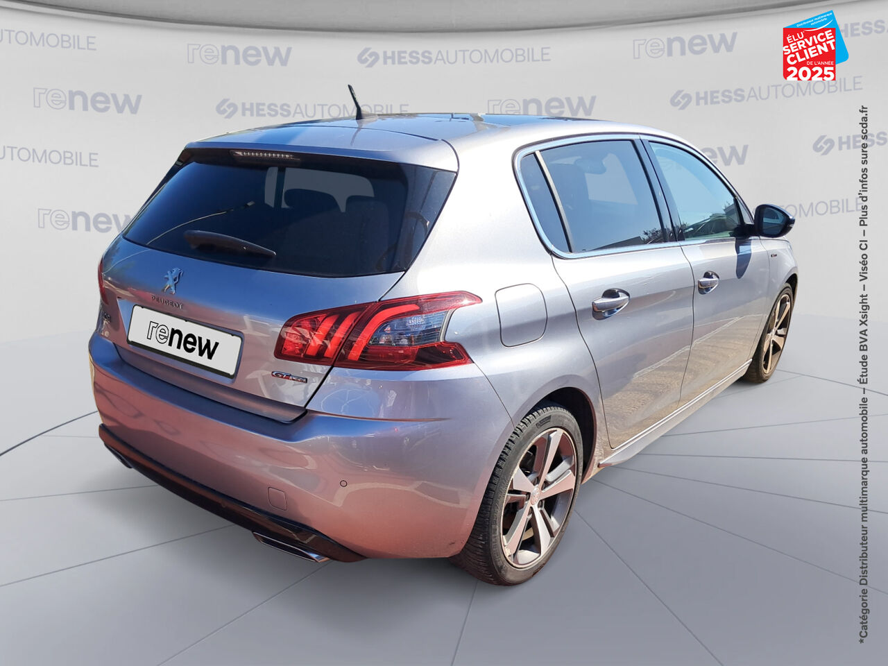 Véhicule d'occasion PEUGEOT 308 2.0 BLUEHDI 150CH S/S GT LINE EAT6 GPS CAMERA chez Renault Colmar