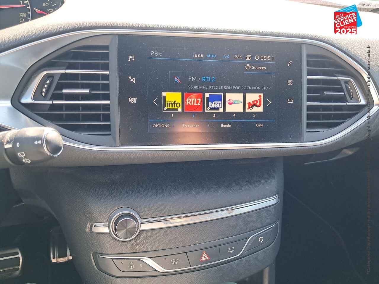 Véhicule d'occasion PEUGEOT 308 2.0 BLUEHDI 150CH S/S GT LINE EAT6 GPS CAMERA chez Renault Colmar