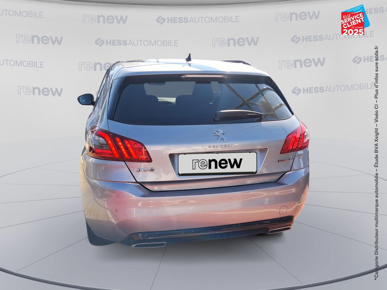Véhicule d'occasion PEUGEOT 308 2.0 BLUEHDI 150CH S/S GT LINE EAT6 GPS CAMERA chez Renault Colmar