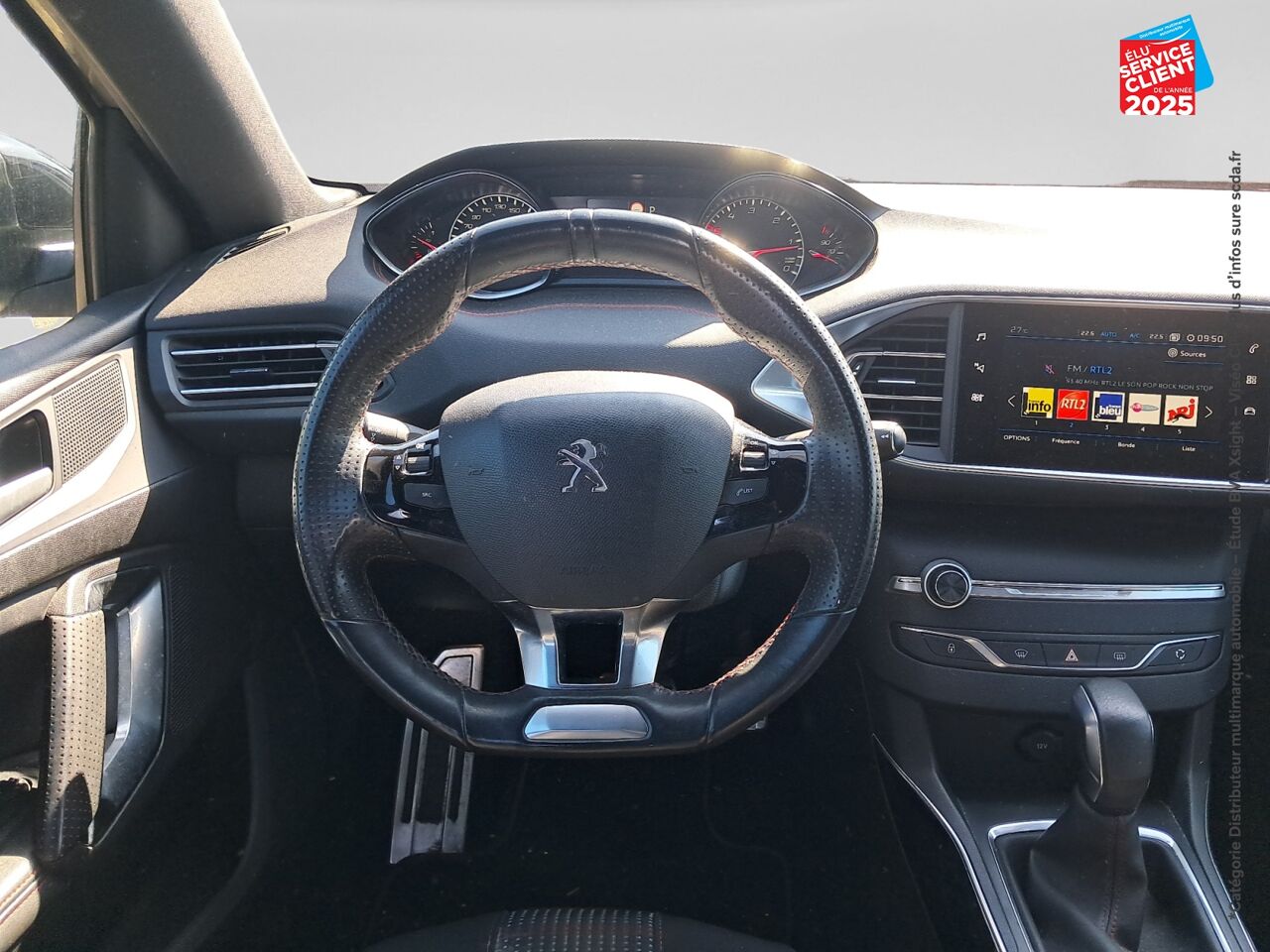 Véhicule d'occasion PEUGEOT 308 2.0 BLUEHDI 150CH S/S GT LINE EAT6 GPS CAMERA chez Renault Colmar