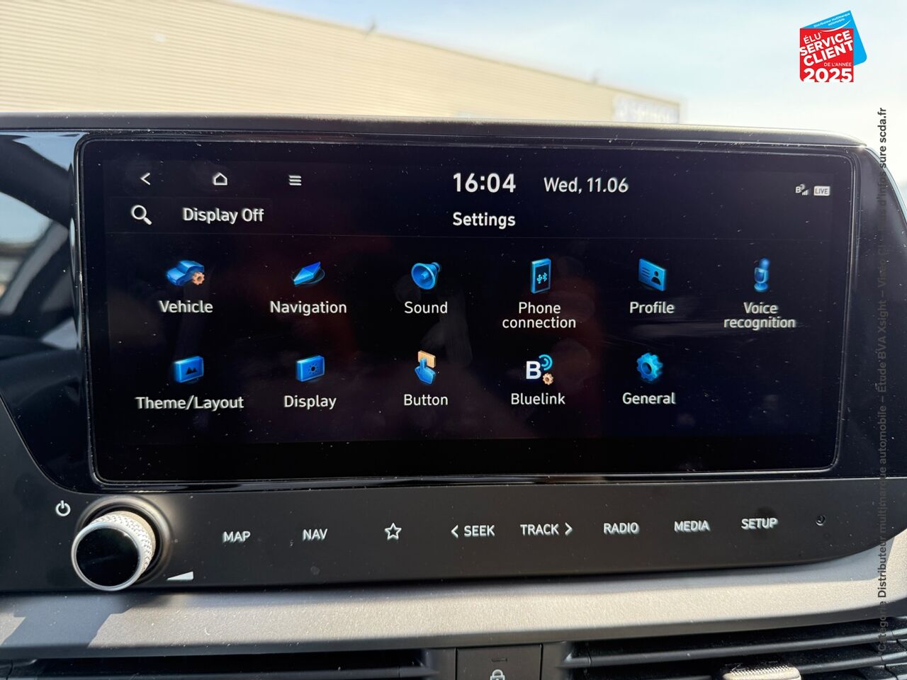 Véhicule d'occasion HYUNDAI BAYON 1.0 T-GDI 100CH HYBRID 48V CREATIVE CAMERA chez Hyundai Reims