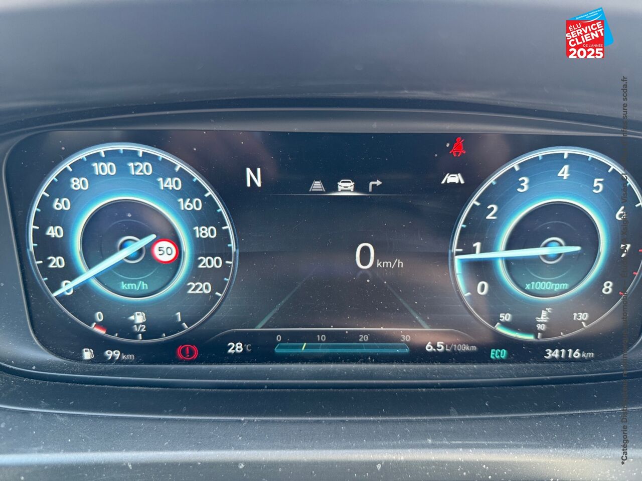 Véhicule d'occasion HYUNDAI BAYON 1.0 T-GDI 100CH HYBRID 48V CREATIVE CAMERA chez Hyundai Reims