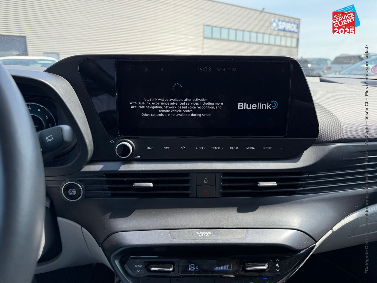 Véhicule d'occasion HYUNDAI BAYON 1.0 T-GDI 100CH HYBRID 48V CREATIVE CAMERA chez Hyundai Reims