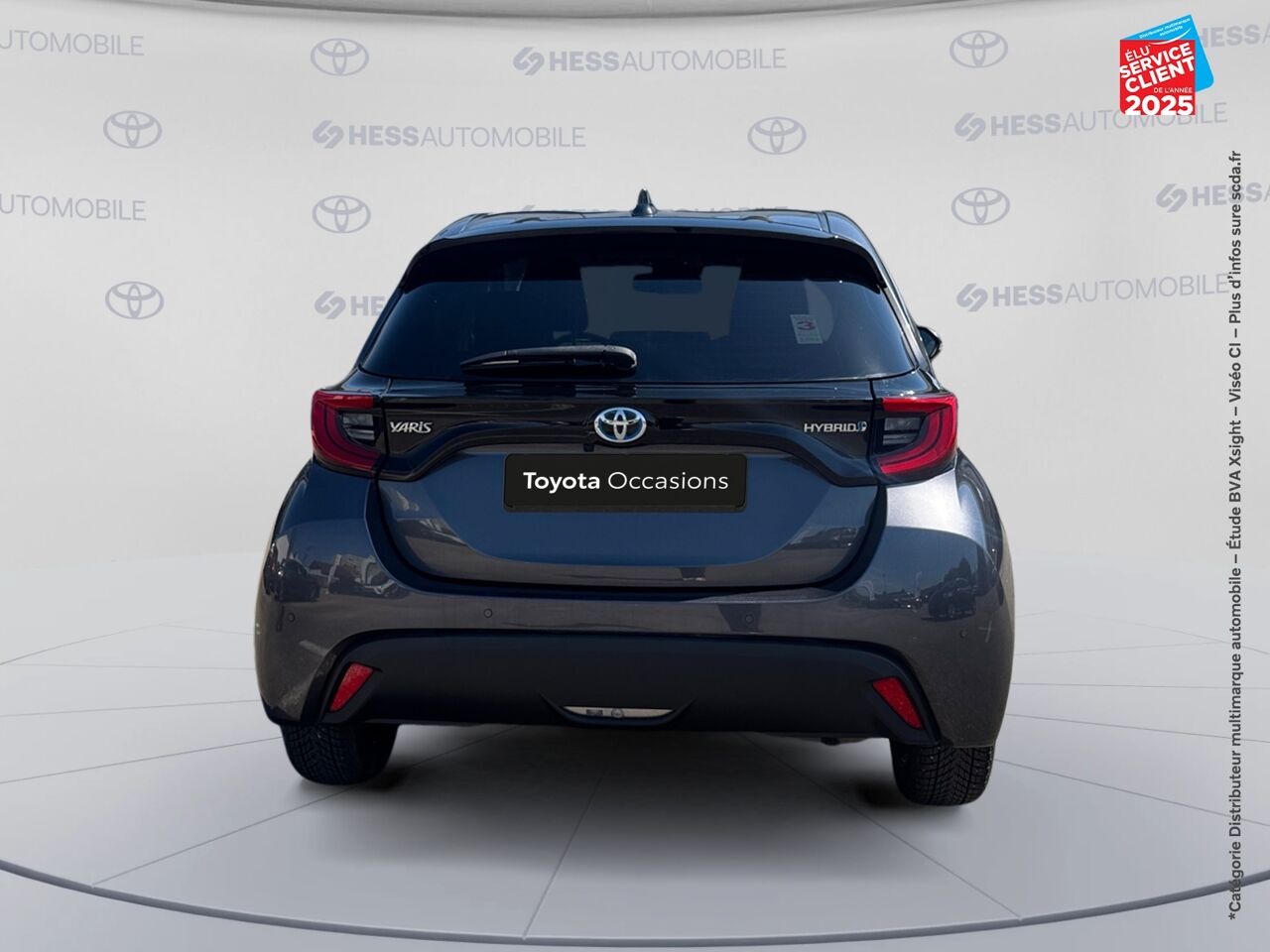 Véhicule d'occasion TOYOTA YARIS 116H DESIGN 5P MY22 CAMERA CARPLAY chez Dacia Belfort