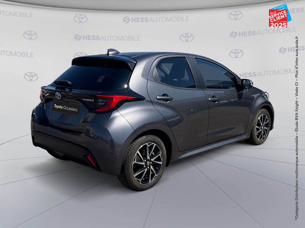 Véhicule d'occasion TOYOTA YARIS 116H DESIGN 5P MY22 CAMERA CARPLAY chez Dacia Belfort