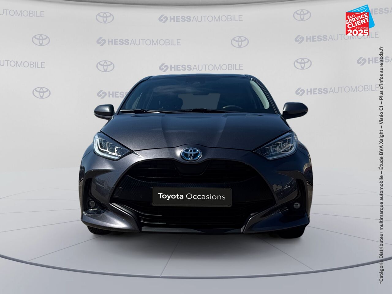 Véhicule d'occasion TOYOTA YARIS 116H DESIGN 5P MY22 CAMERA CARPLAY chez Dacia Belfort