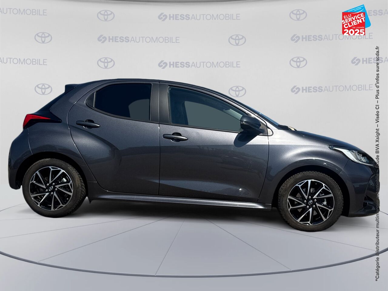 Véhicule d'occasion TOYOTA YARIS 116H DESIGN 5P MY22 CAMERA CARPLAY chez Dacia Belfort