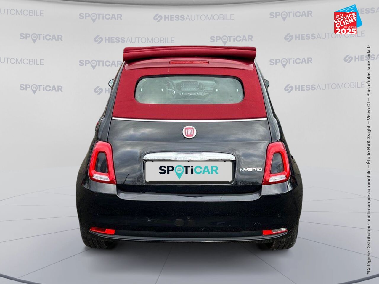 Véhicule d'occasion FIAT 500C 1.0 70CH BSG SS PACK CONFORT chez Renault Sélestat