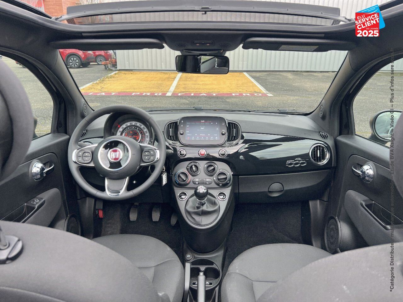 Véhicule d'occasion FIAT 500C 1.0 70CH BSG SS PACK CONFORT chez Renault Sélestat