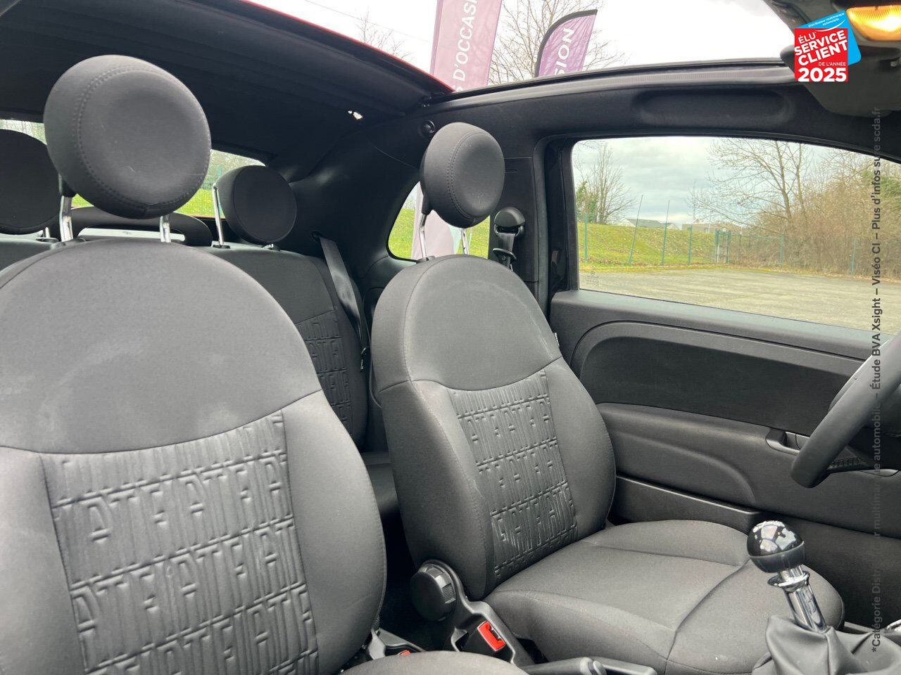 Véhicule d'occasion FIAT 500C 1.0 70CH BSG SS PACK CONFORT chez Renault Sélestat