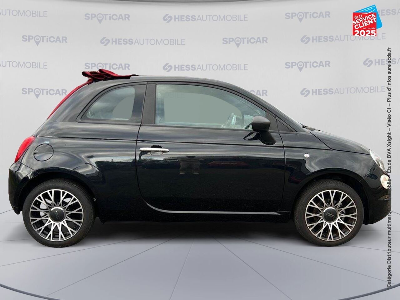 Véhicule d'occasion FIAT 500C 1.0 70CH BSG SS PACK CONFORT chez Renault Sélestat