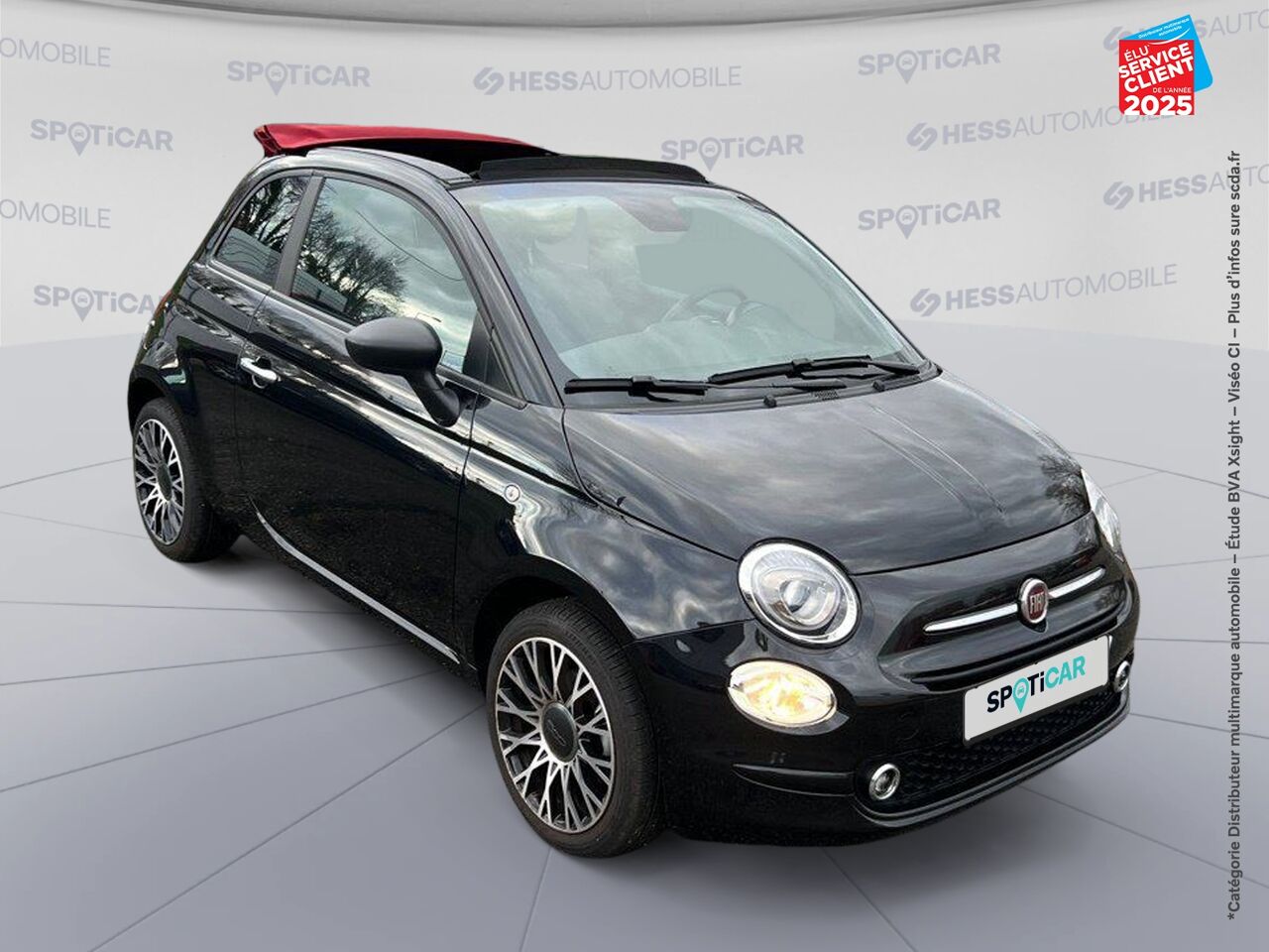 Véhicule d'occasion FIAT 500C 1.0 70CH BSG SS PACK CONFORT chez Renault Sélestat