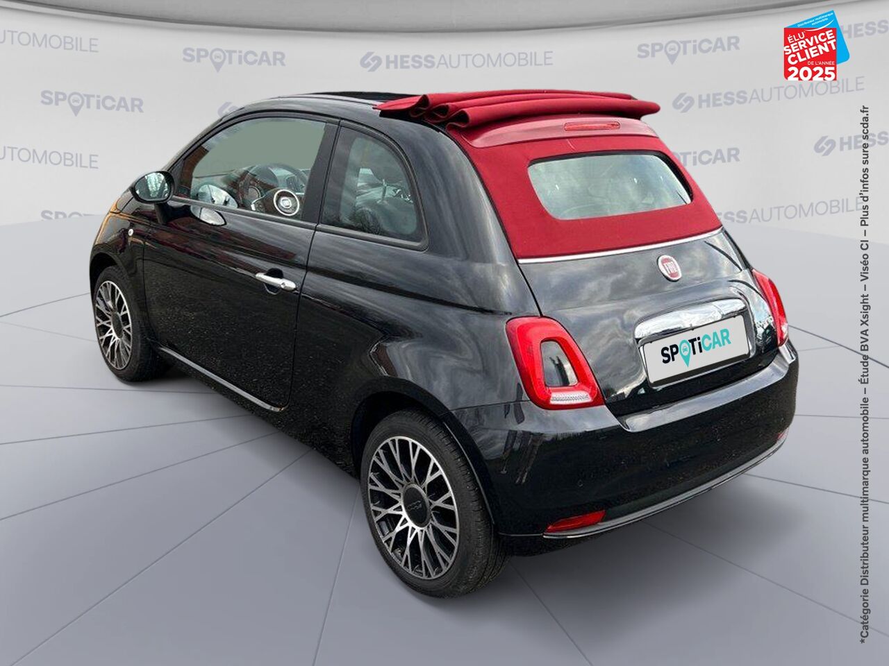 Véhicule d'occasion FIAT 500C 1.0 70CH BSG SS PACK CONFORT chez Renault Sélestat
