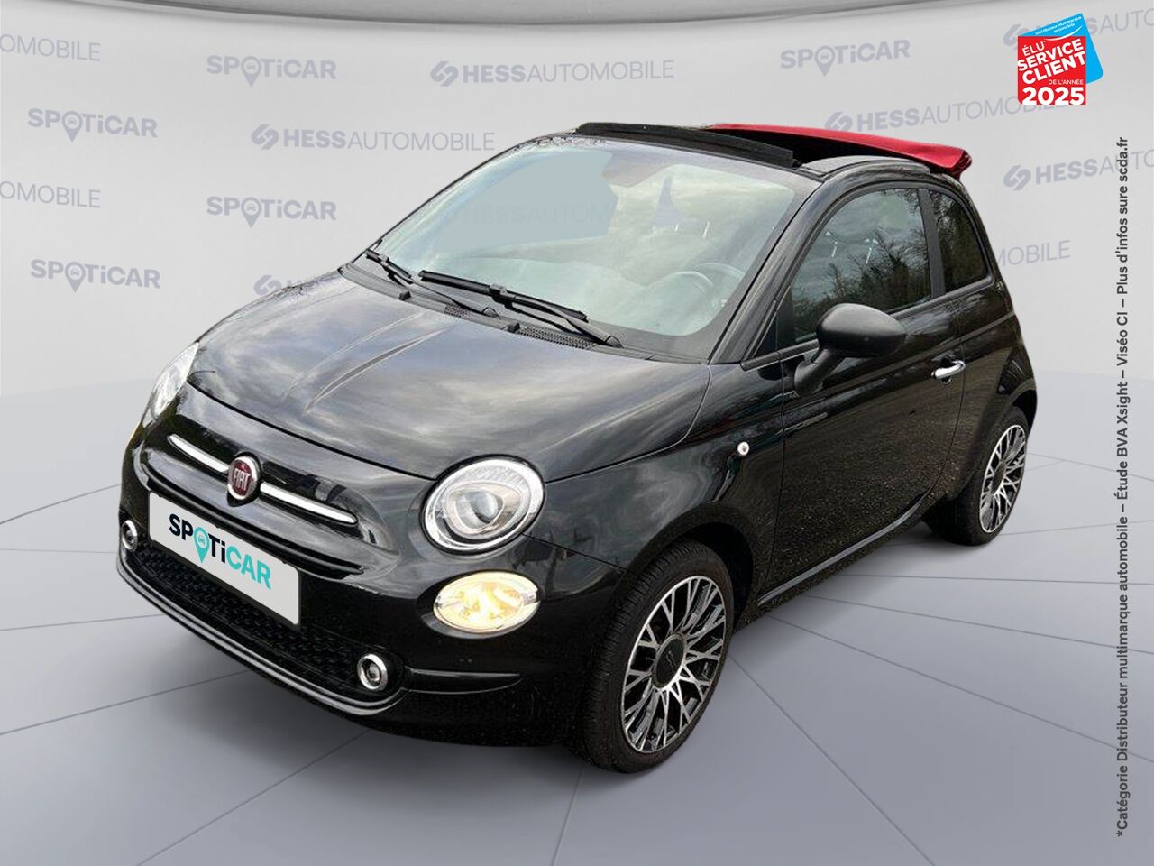 Véhicule d'occasion FIAT 500C 1.0 70CH BSG S/S PACK CONFORT chez Opel Saint-Dizier
