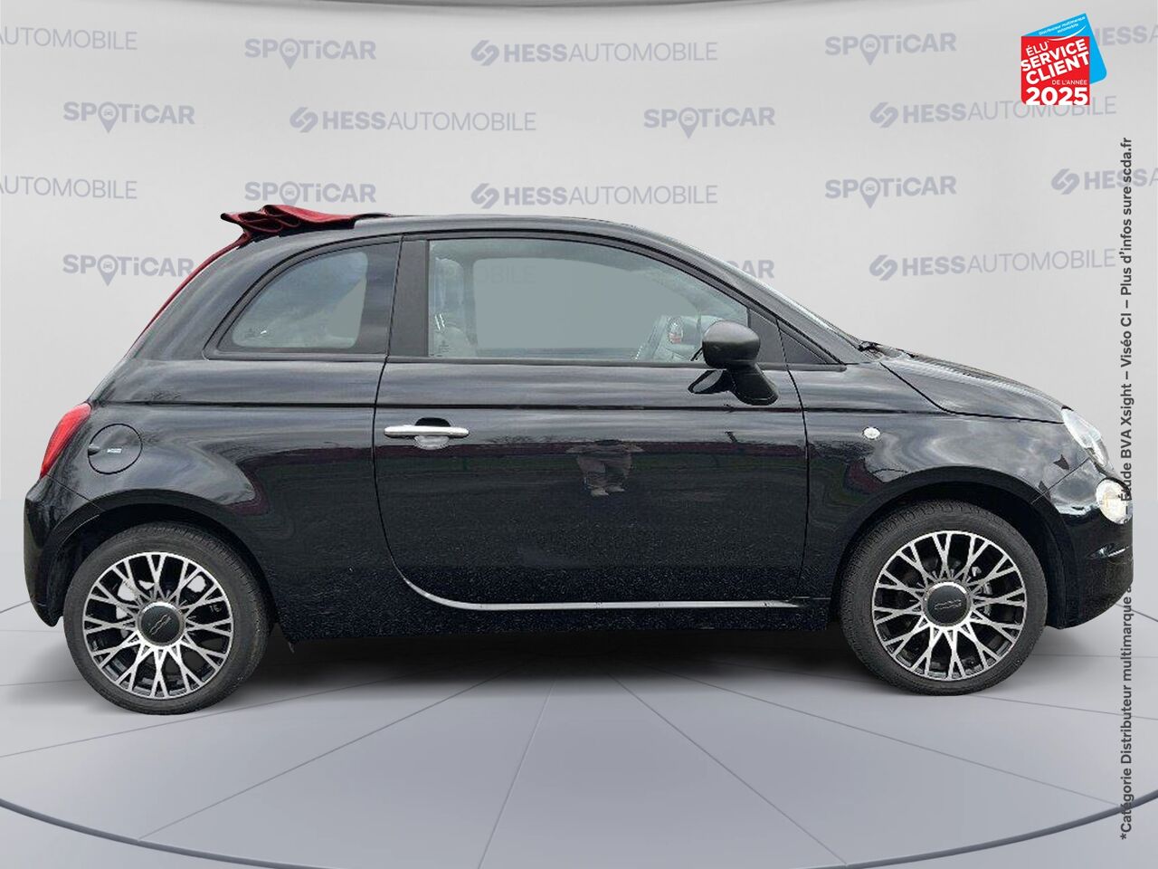 Véhicule d'occasion FIAT 500C 1.0 70CH BSG S/S PACK CONFORT chez Opel Saint-Dizier