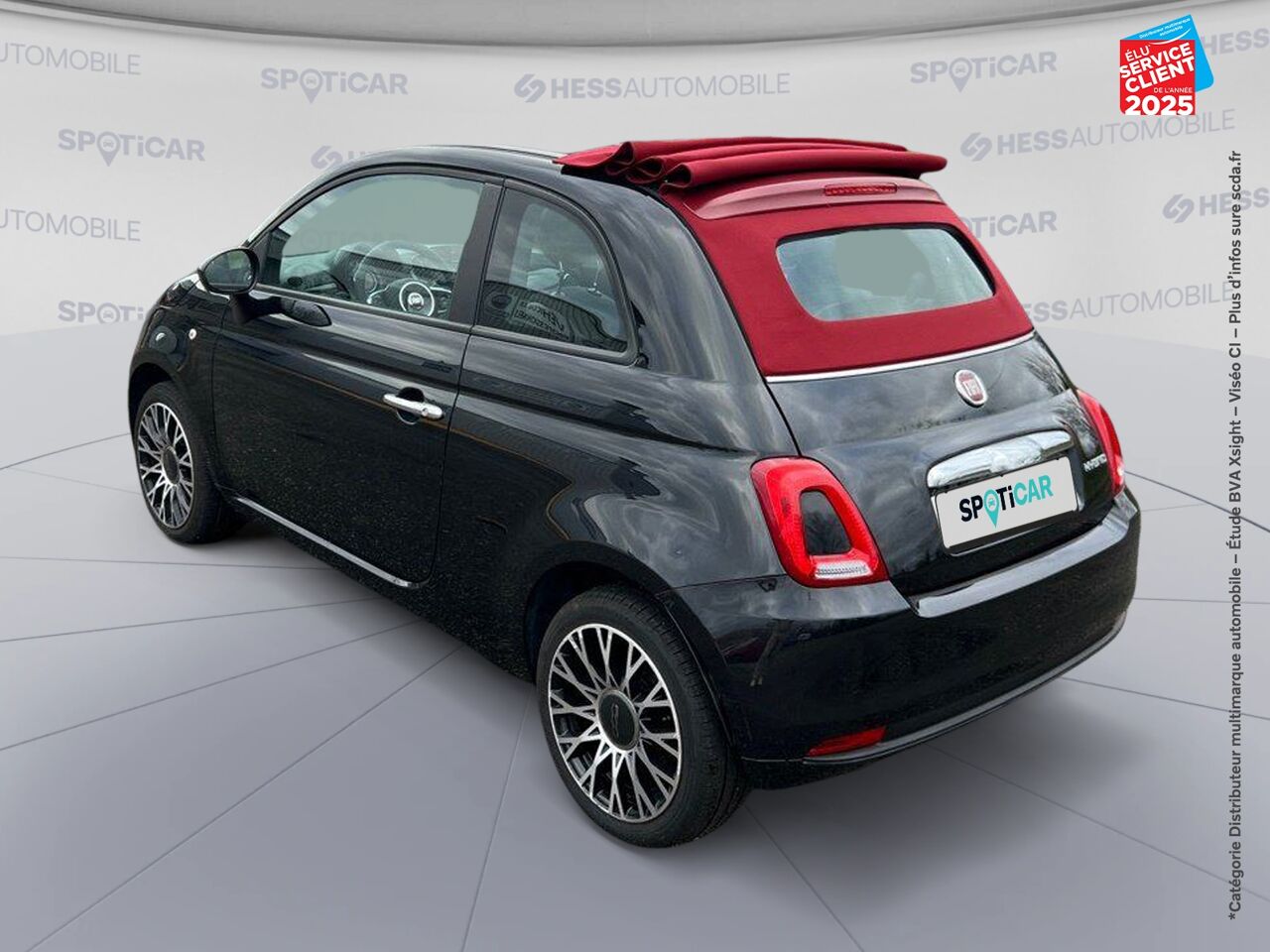 Véhicule d'occasion FIAT 500C 1.0 70CH BSG S/S PACK CONFORT chez Opel Saint-Dizier