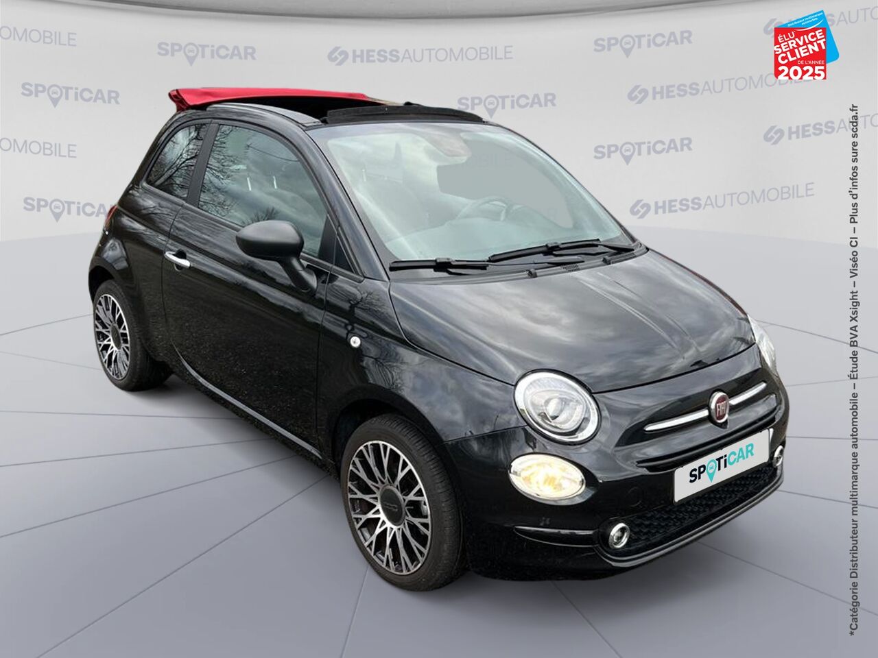 Véhicule d'occasion FIAT 500C 1.0 70CH BSG S/S PACK CONFORT chez Opel Saint-Dizier