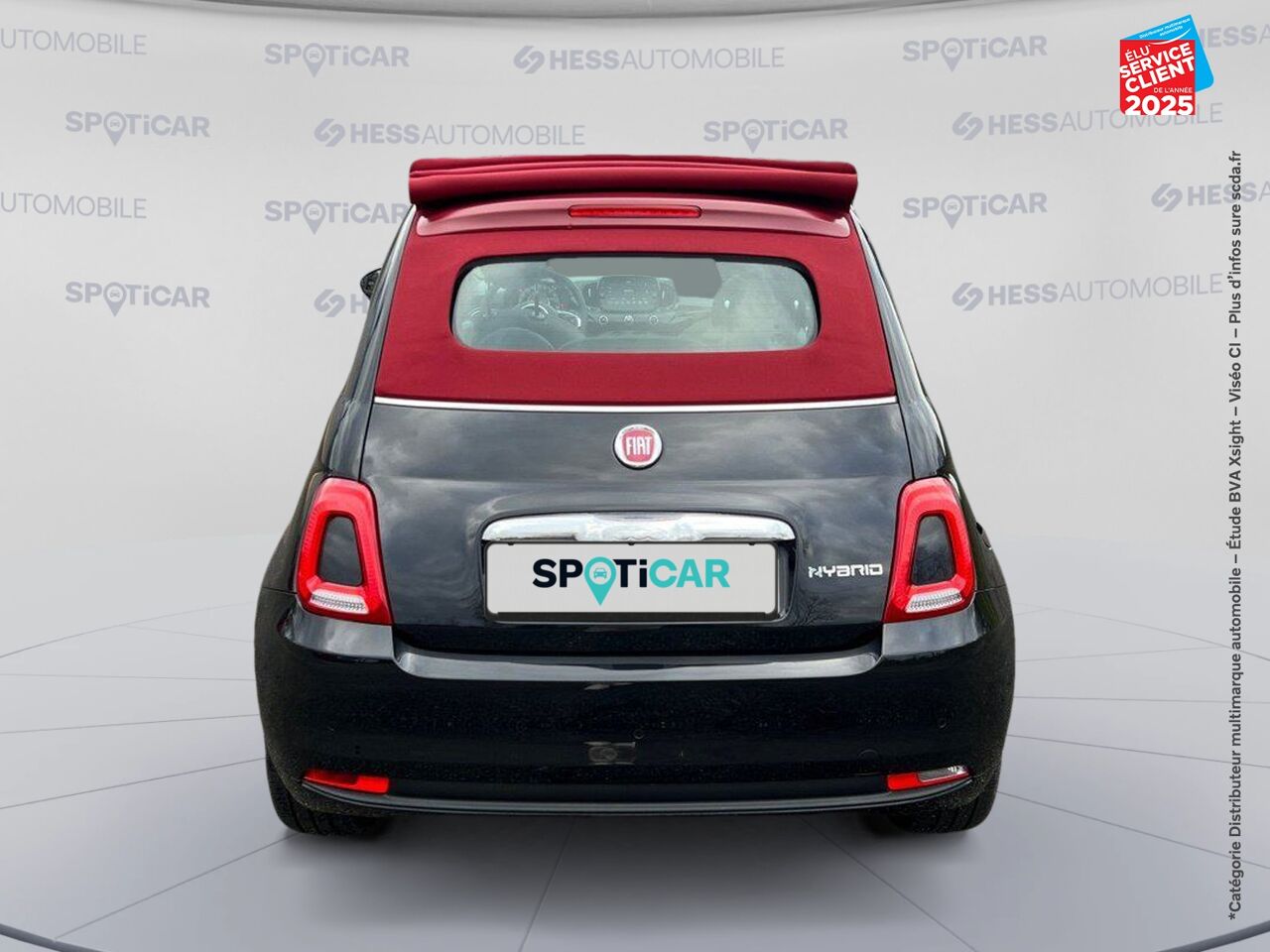 Véhicule d'occasion FIAT 500C 1.0 70CH BSG S/S PACK CONFORT chez Opel Saint-Dizier
