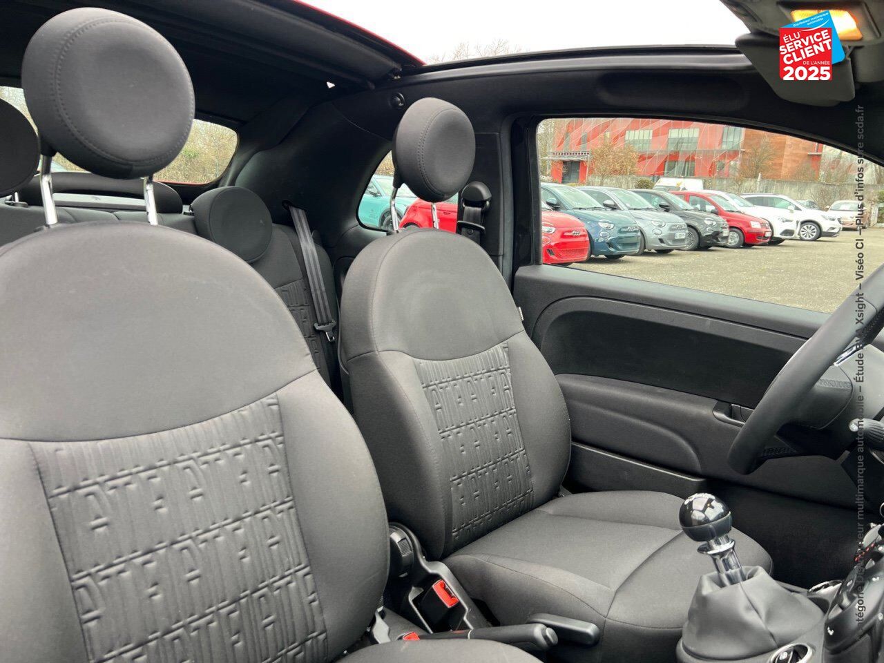Véhicule d'occasion FIAT 500C 1.0 70CH BSG S/S PACK CONFORT chez Opel Saint-Dizier