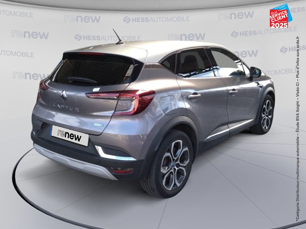 Véhicule d'occasion RENAULT CAPTUR 1.6 E-TECH HYBRIDE RECHARGEABLE 160CH INTENS -21 chez Renault Sélestat