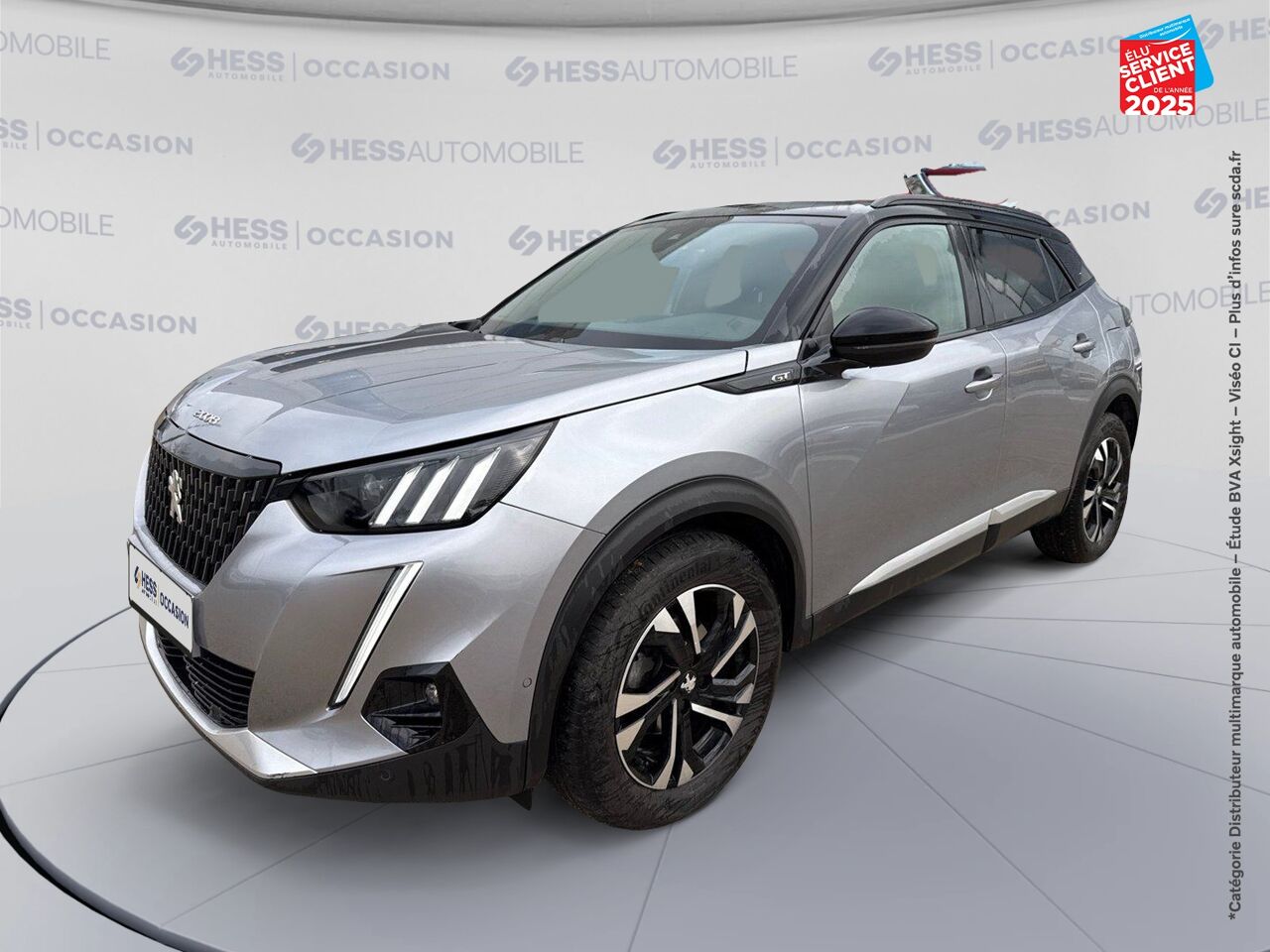 Véhicule d'occasion PEUGEOT 2008 1.2 PURETECH 130CH SS GT EAT8 chez Renault Saint-Louis