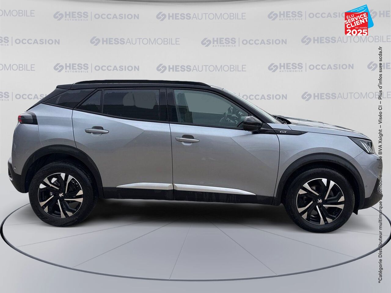 Véhicule d'occasion PEUGEOT 2008 1.2 PURETECH 130CH SS GT EAT8 chez Renault Saint-Louis