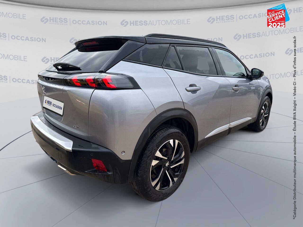 Véhicule d'occasion PEUGEOT 2008 1.2 PURETECH 130CH SS GT EAT8 chez Renault Saint-Louis