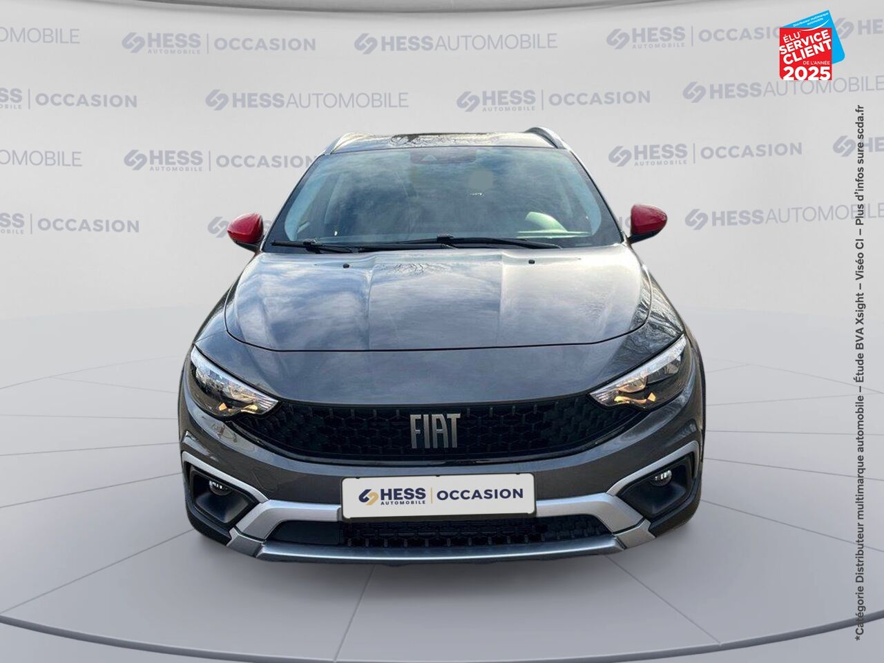 Véhicule d'occasion FIAT TIPO CROSS 1.5 FIREFLY TURBO 130CH S/S RED HYBRID DCT7 MY22 CARPLAY chez Toyota Thionville