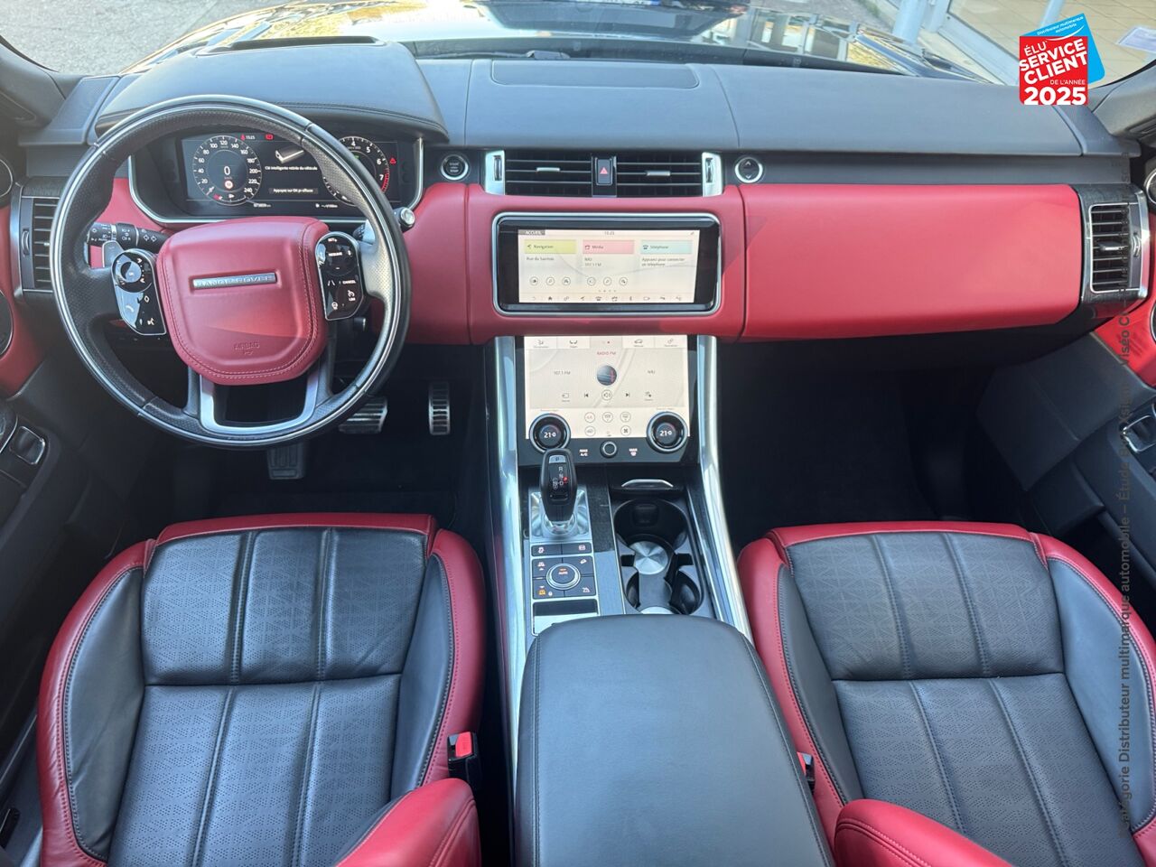 Véhicule d'occasion LAND-ROVER RANGE ROVER SPORT 2.0 P400E 404CH AUTOBIOGRAPHY DYNAMIC MARK IX chez Hyundai Chalons