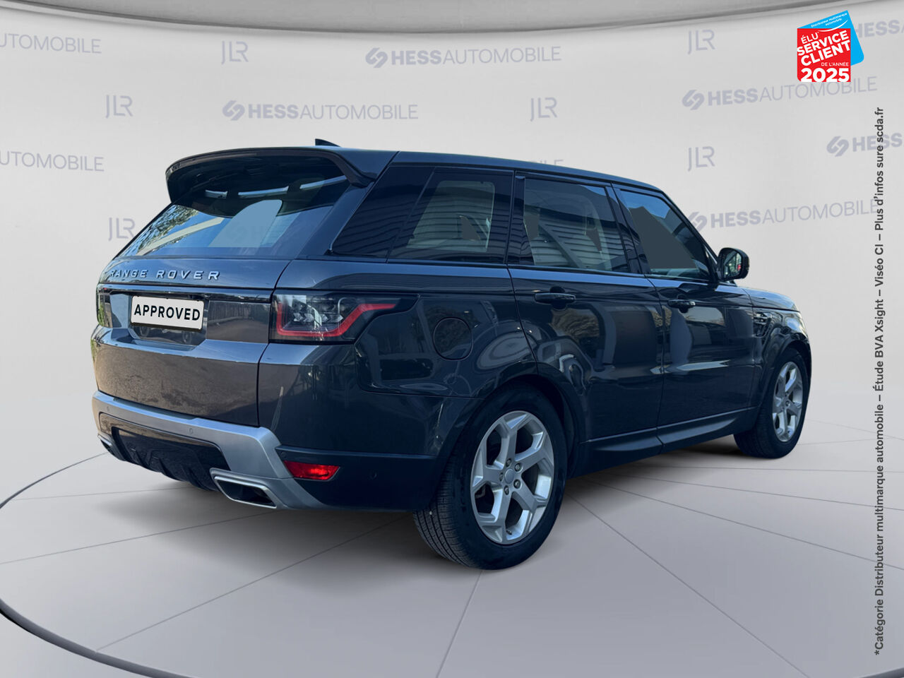 Véhicule d'occasion LAND-ROVER RANGE ROVER SPORT 2.0 P400E 404CH SE MARK IX chez BMW Lons le Saunier