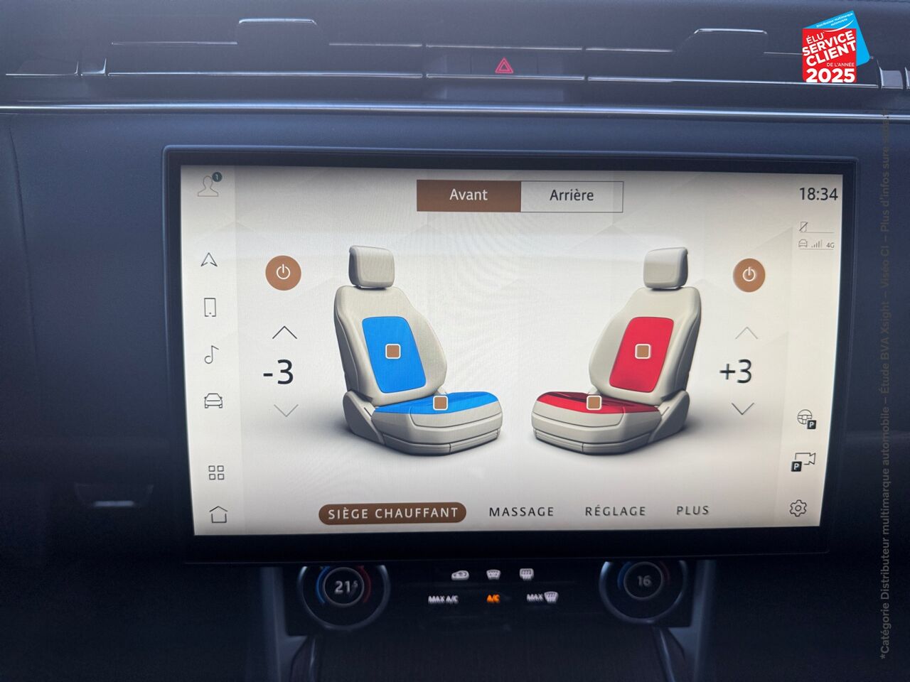 Véhicule d'occasion LAND-ROVER RANGE ROVER 3.0 P510E 510CH PHEV AUTOBIOGRAPHY SWB TOUVRANT SIEGES CHAUF/CUIR GPS CAMERA MERIDIAN chez Land Rover Strasbourg