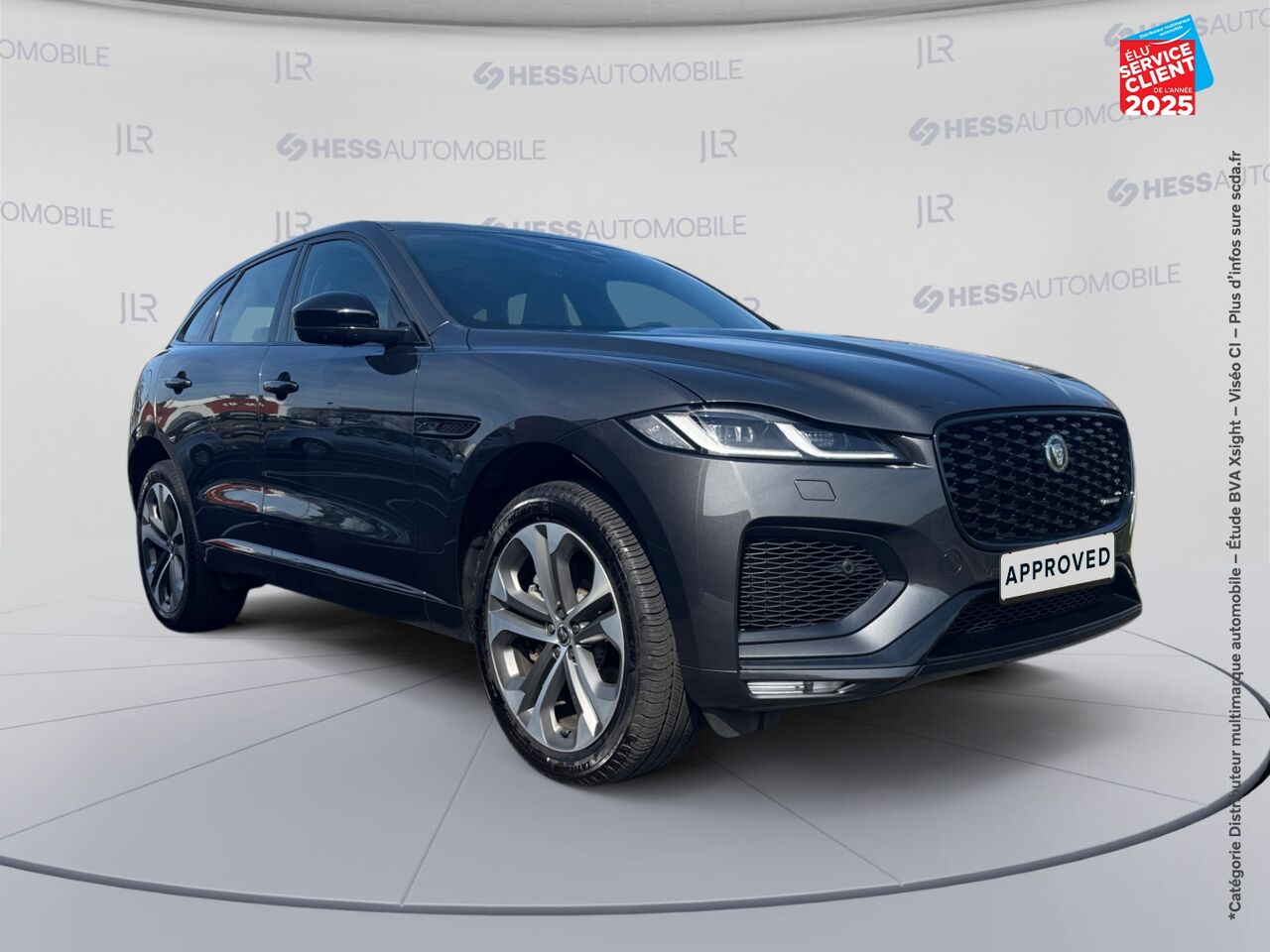 Véhicule d'occasion JAGUAR F-PACE P400E PLUG-IN-HYBRID R-DYNAMIC HSE BVA8 AWD chez BMW Pontarlier