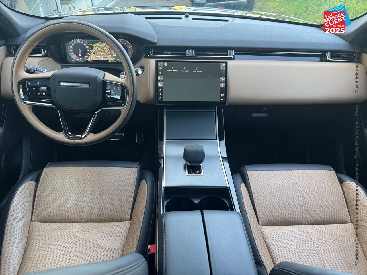 Véhicule d'occasion LAND-ROVER RANGE ROVER VELAR 2.0 P400E 404CH PHEV R-DYNAMIC HSE AWD BVA chez Renault Sélestat