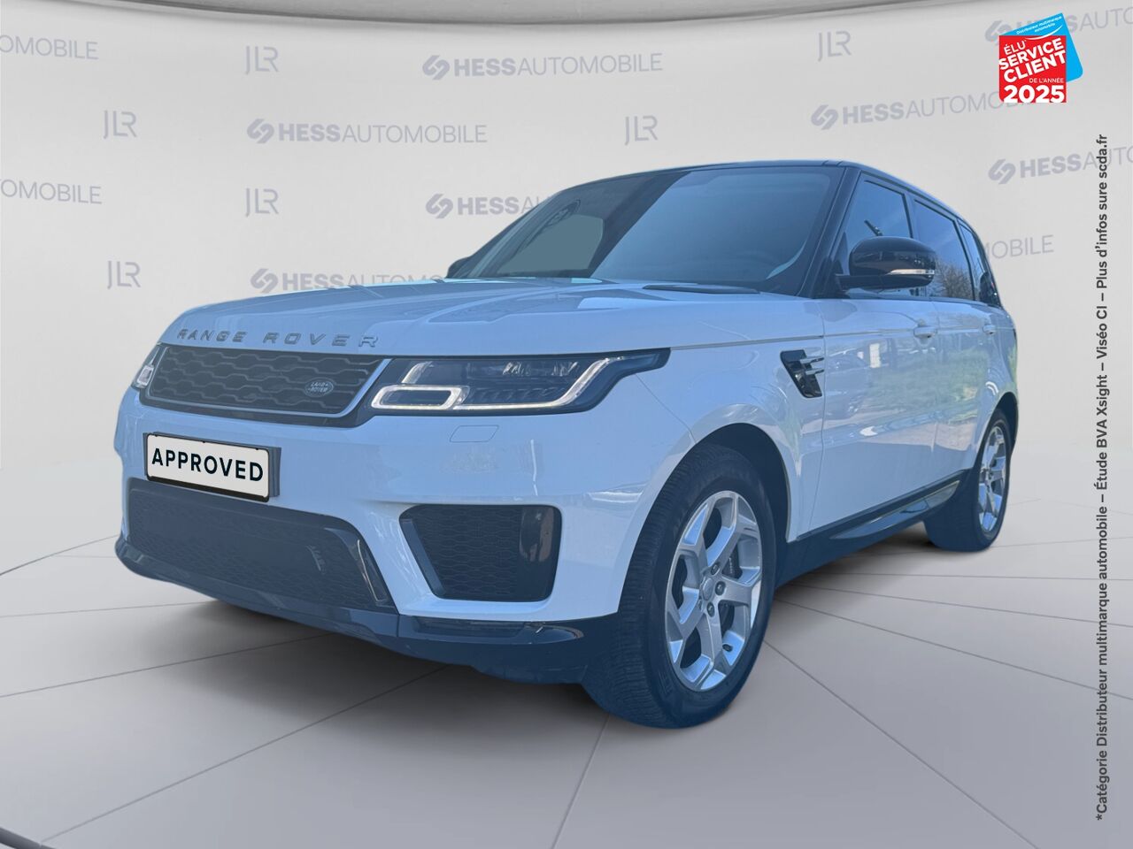 Véhicule d'occasion LAND-ROVER RANGE ROVER SPORT 2.0 P400E 404CH HSE MARK VII TOUVRANT SIEGES CHAUF/CUIR GPS CAMERA MERIDIAN chez Land Rover Strasbourg